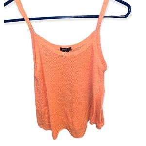 Rue 21 • Orange Knitted Tank Top | S